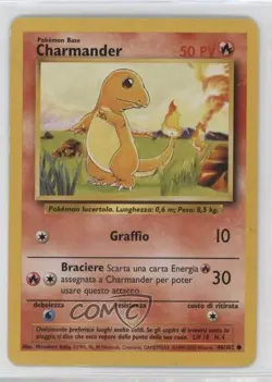 Charmander French Pokemon Base Set #46 1999 - Image 1