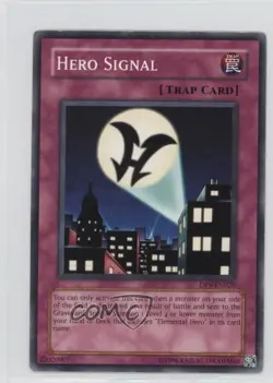 Hero Signal Unlimited YuGiOh Duelist Pack: Jaden Yuki #DP1-EN028 2006 READ - Image 1