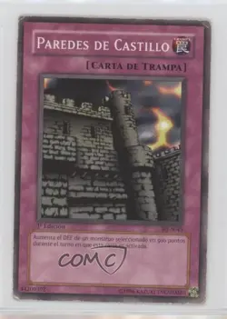 Castle Walls Spanish 1st Ed. YuGiOh Starter Deck Joey #BIJ-S045 2003 - Image 1