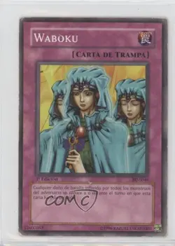 Waboku Spanish 1st Ed. YuGiOh Starter Deck Joey #BIJ-S046 2003 - Image 1