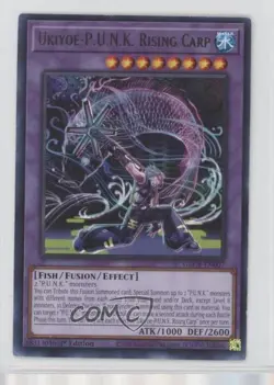 Ukiyoe-PUNK Rising Carp 1st Ed. YuGiOh The Grand Creators #GRCR-EN007 - Image 1