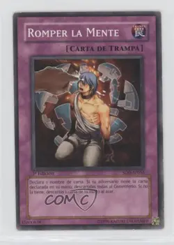 Mind Crush Spanish 1st Ed. YuGiOh Soul of the Duelist #SOD-SP056 2004 - Image 1