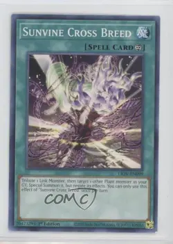 Sunvine Cross Breed 1st Ed. YuGiOh Lightning Overdrive #LIOV-EN099 - Image 1