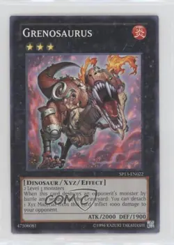 Grenosaurus YuGiOh Star Pack 13 #SP13-EN022 - Image 1