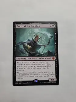 MTG - Acererak the Archlich _ AFR Regular Mythic #087 - Image 1
