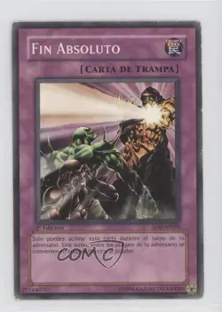 Absolute End Spanish 1st Ed. YuGiOh Soul of the Duelist #SOD-SP050 2004 - Image 1