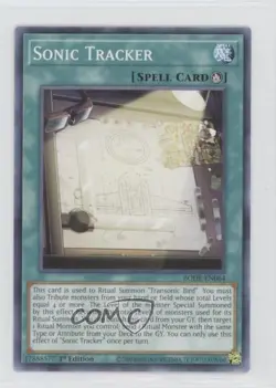 Sonic Tracker 1st Ed. YuGiOh Burst of Destiny #BODE-EN064 - Image 1