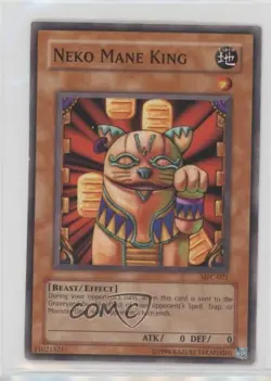 Neko Mane King Unlimited YuGiOh Magician's Force #MFC-021 2003 - Image 1