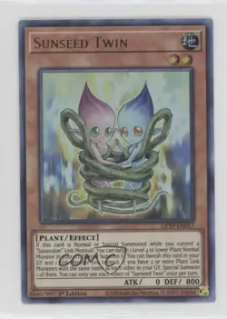 UR - Sunseed Twin 1st Ed. YuGiOh Ghosts From The Past #GFTP-EN017 - Image 1