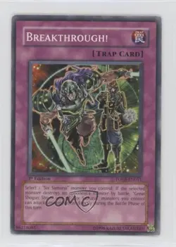 Breakthrough! 1st Ed. YuGiOh Force of the Breaker #FOTB-EN051 2007 - Image 1