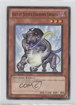 Ally of Justice Unknown Crusher 1st Ed. YuGiOh Starstrike Blast #STBL-EN094 2010 - Image 1