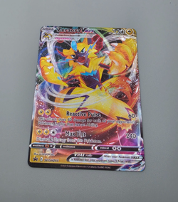 Custom Metallic Holo Zeraora Card Zeraora VMAX READ DESCRIPTION BELOW - Image 1