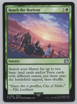 MTG Playset (4) - Final Fantasy - Reach the Horizon #195 -j471 - Image 2