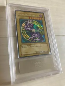 ARS 9 Mint 2002 Dark Magician Secret Rare DDS-002 YuGiOh Card English - Image 3