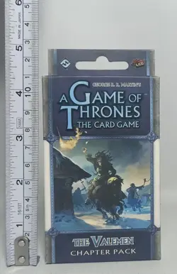 FFG GOT GAME OF THRONES CARD GAME THE VALEMEN CHAPTER PACK EXPANSION UNUSED - Image 2
