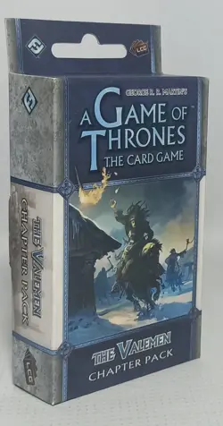 FFG GOT GAME OF THRONES CARD GAME THE VALEMEN CHAPTER PACK EXPANSION UNUSED - Image 3