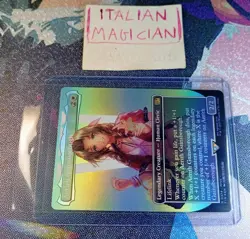 MTG Aerith Gainsborough BORDERLESS FOIL Rare 374 Magic FINAL FANTASY Fin FFVII - Image 3