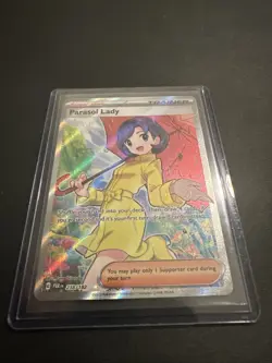 Parasol Lady - 238/182 - Pokemon Paradox Rift Full Art Ultra Rare Card NM - Image 1