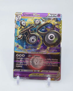 Custom Metallic Holo Unown Card Unown VSTAR READ DESCRIPTION BELOW - Image 1