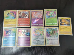 Pokemon Card Mixed Lot Holo Legendary Pokemon Holo Must See 9 Cards Total - Image 1