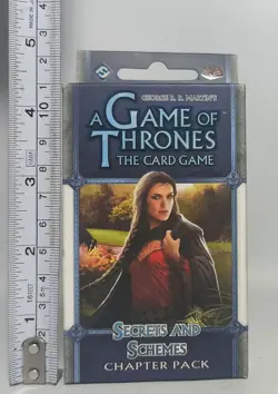 GOT GAME OF THRONES CARD GAME SECRETS AND SCHEMES CHAPTER PACK EXPANSION UNUSED - Image 2