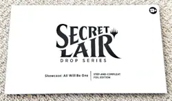 MTG Magic the Gathering Secret Lair Foil Etched Edition Unopened New - Image 1