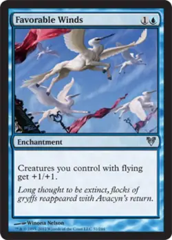 Favorable Winds - Medium Play MTG Avacyn Restored - Image 1