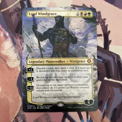 Lord Windgrace Borderless - Special Guests - Magic the Gathering MTG - Image 1