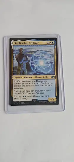 CID, TIMELESS ARTIFICER #415 mtg NM-M Final Fantasy 1 Unc - Image 1