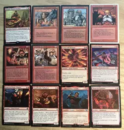 MTG Magda, Brazen Outlaw Dwarf Lot (12 cards) - Image 1