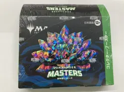 MTG Magic The Gathering Commander Masters Collector Booster Box Japanese ver FS - Image 1
