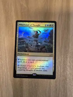 Whirlwind of Thought - #215/274 (NM) Ikoria: Lair of Behemoths IKO MTG - Foil - Image 1