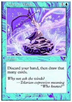 Tolarian Winds - Medium Play MTG 7th Edition - Image 1