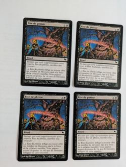 4 French Rite of Consumption Shadowmoor MTG NM Free shipping with tracking - Image 1