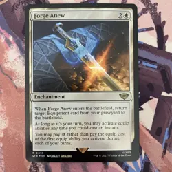 Forge Anew Foil - LOTR Tales of Middle-earth - Magic The Gathering MTG - Image 3