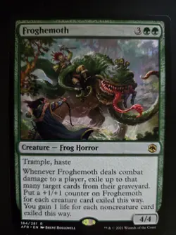 Froghemoth NM Adventures in the Forgotten Realms Regular MTG FREE SHIP - Image 1