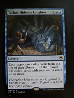 Tasha's Hideous Laughter NM Adventures in the Forgotten Realms Regular MTG - Image 1