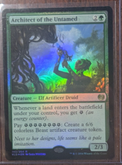 MTG Architect of the Untamed Kaladesh Foil Promo - Image 1