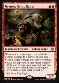 Grenzo, Havoc Raiser - Medium Play MTG Conspiracy: Take the Crown - Image 1