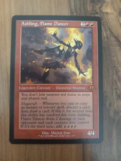 Ashling, Flame Dancer Retro Frame Modern Horizons 3 NM Mtg - Image 1