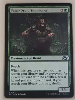 Fang-Druid Summoner - U 0163 Aetherdrift DFT MTG - Image 1