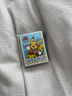 Pokemon Worlds WCS 2025 Competitor Kit Card Sleeves Anaheim - Image 1
