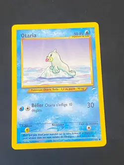 CARTE POKEMON OTARIA 81/105 FR COMMUNE WIZARDS NEO DESTINY - NM - Image 1