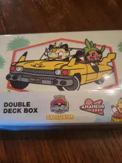 2025 Pokemon World Championships Double Deck Box Anaheim Worlds Deckbox New - Image 2