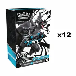 Pokemon TCG S&V Black Bolt Booster Bundle Lot Of 12 | PRESALE SHIPS BY 8/25 - Image 1