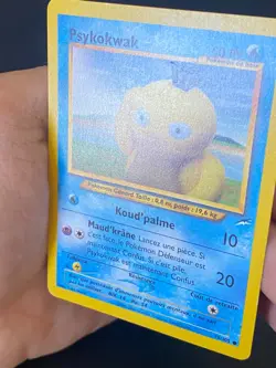 CARTE POKEMON PSYKOKWAK 79/105 FR COMMUNE WIZARDS NEO DESTINY - EXC+ - Image 2