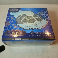 POKEMON ELITE TRAINER BOX GAME SCARLET & VIOLET STELLAR CROWN - Image 1