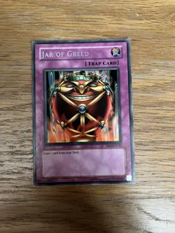Jar of Greed DB1-EN242 Rare Dark Beginnings 1 Yugioh NM - Image 1