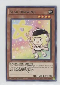 Star Drawing 1st Ed. YuGiOh Genesis Impact #GEIM-EN039 - Image 1