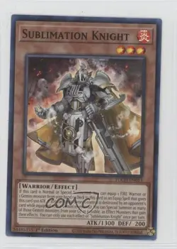 Sublimation Knight (SR) 1st Ed. YuGiOh Toon Chaos #TOCH-EN013 - Image 1